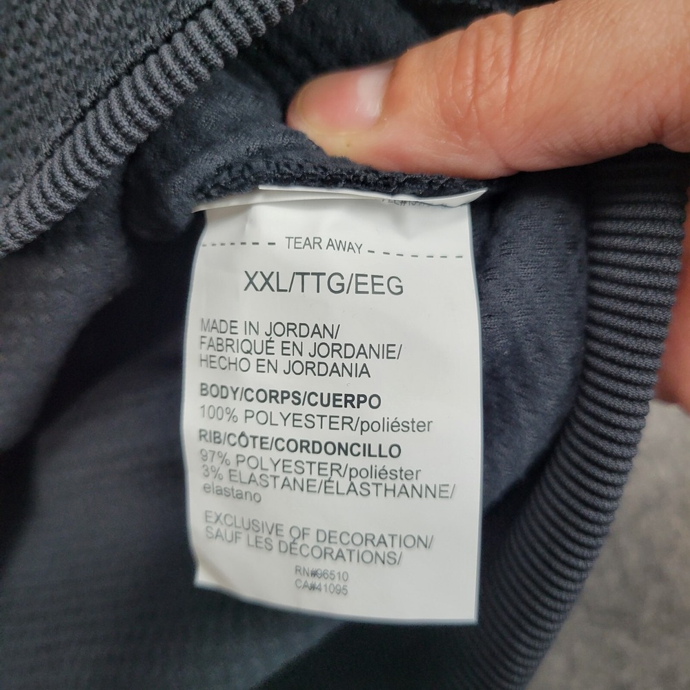 Under Armour Pullover Mens 2XL Gray ColdGear Tech Golf Sweaterfleece Stretch - Picture 8 of 9